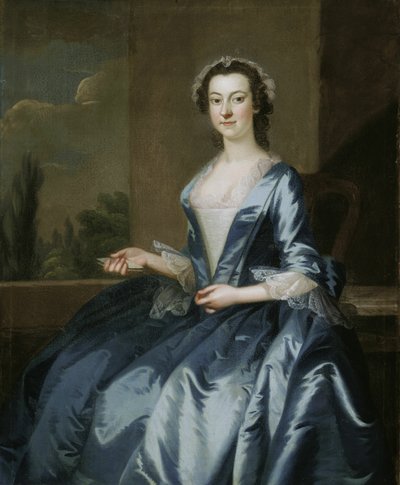 Női portré, 174952. alkotó: John Wollaston
