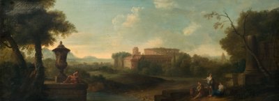 Róma az Aventinus-dombtól, 1710. alkotó: John Wootton
