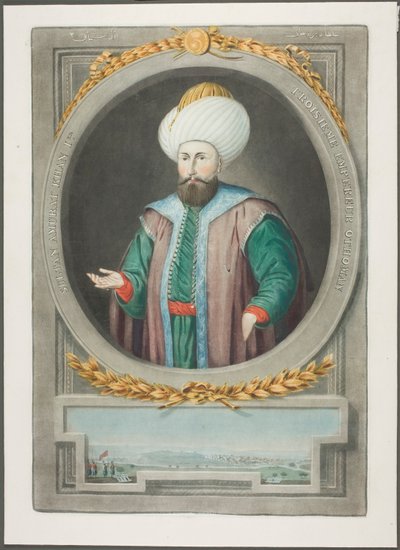 Amurat Kahn I, A török császárok portréiból alkotó: John Young