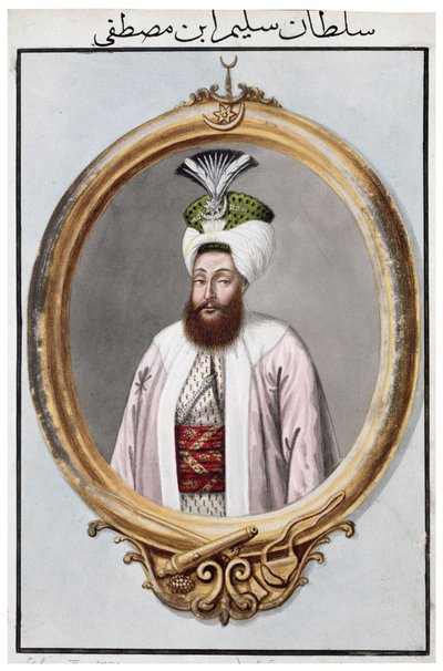 III. Szelim oszmán császár, 1808 alkotó: John Young