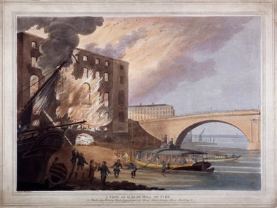 Albion Place, Southwark, London, 1791 alkotó: John william Edy