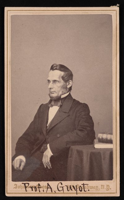 Arnold Henry Guyot portréja 1807-1884, 1866 előtt. alkotó: Johnston Bros