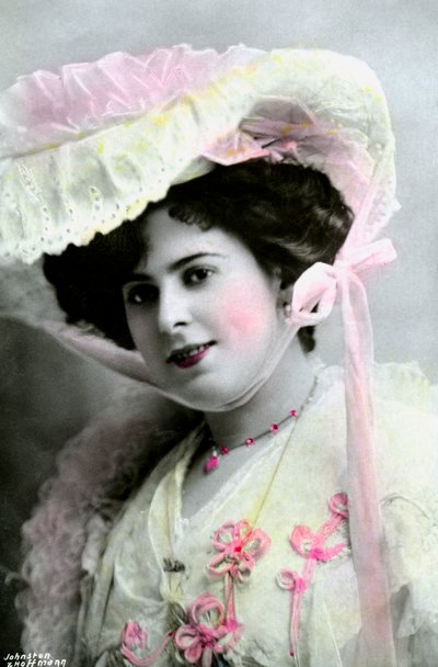 Gaynor Rowlands 1883-1906, angol színésznő, a XX. század elején. alkotó: Johnston and Hoffman
