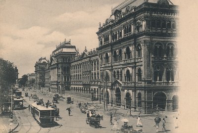 „Kalkutta íróépületek látképe”, 1910. alkotó: Johnston and Hoffmann