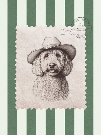 Cowboy-kalap doodle alkotó: Jolly and Dash