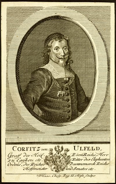 Corfitz Ulfeldt portréja 1606-1664. alkotó: Jonas Haas
