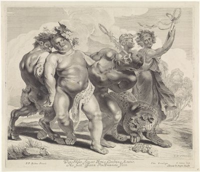 Bacchus részegsége alkotó: Jonas Suyderhoef