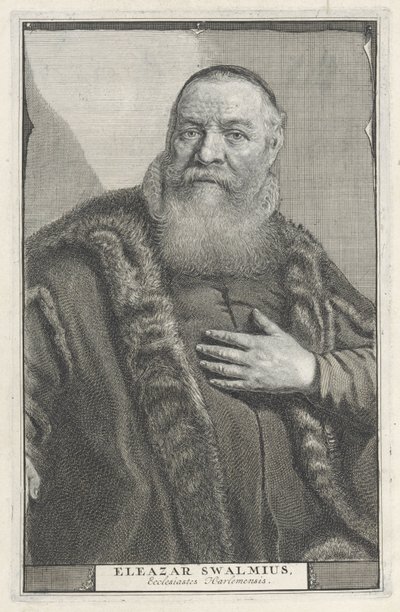 Eleazar Swalmius portréja alkotó: Jonas Suyderhoef