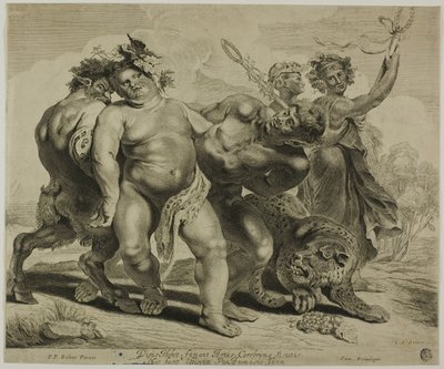 Bacchus diadala alkotó: Jonas Suyderhoef