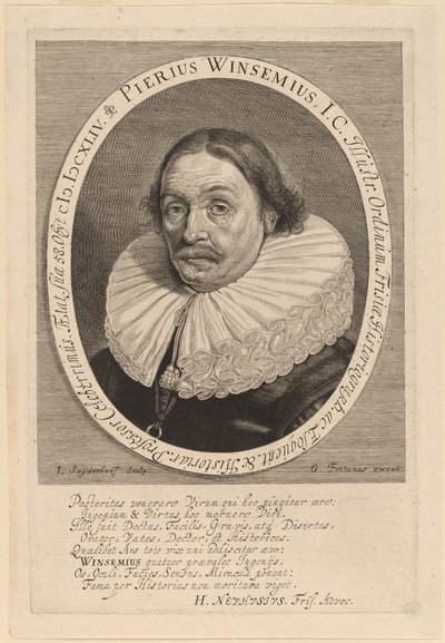 Winsemius Péter alkotó: Jonas Suyderhoff