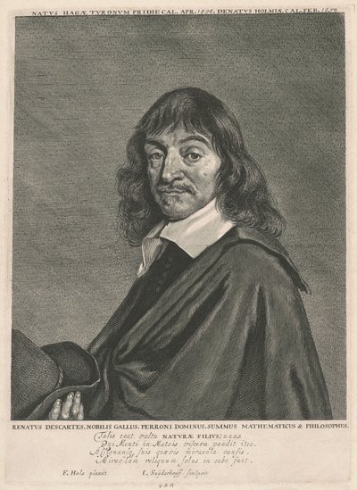 René Descartes alkotó: Jonas Suyderhoff, after Frans Hals