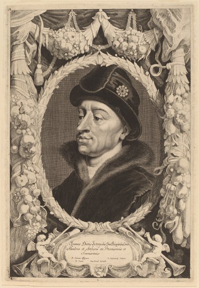 Rettenthetetlen János, Burgundia hercege alkotó: Jonas Suyderhoff after Pieter Claesz Soutman