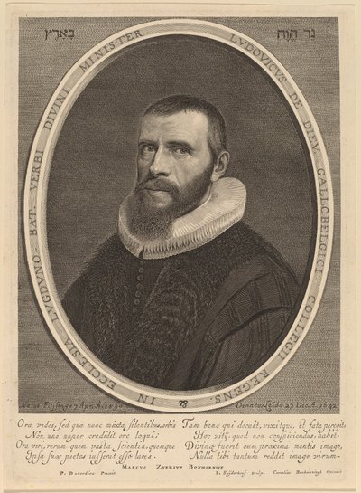 Louis de Dieu alkotó: Jonas Suyderhoff after Pieter Dubordieu