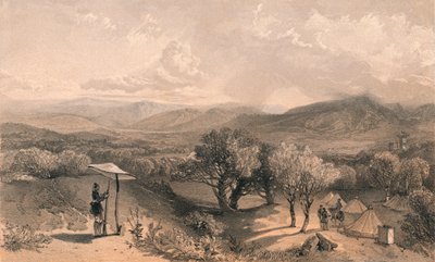 „A Baidar völgye, Petroski hátsó villájából, keletre nézve”, 1856 alkotó: Jonathan Needham