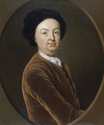 Major John Hanbury (olaj, vászon) alkotó: Jonathan Richardson