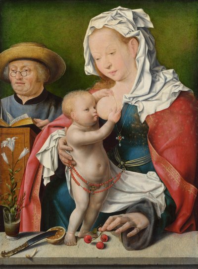 A Szent Család, c. 1520 alkotó: Joos van Cleve