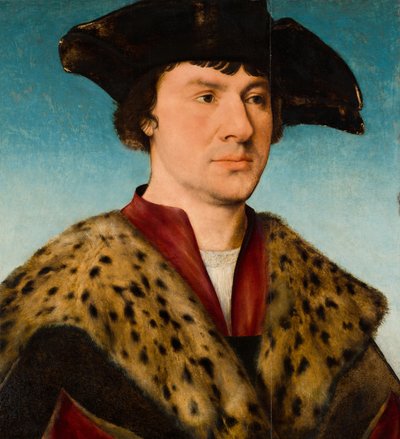 Férfi portréja, 1520-30 körül alkotó: Joos van Cleve