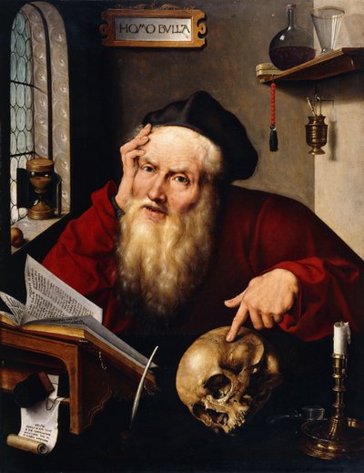Szent Jeromos tanulmányában, alkotó: Joos van Cleve