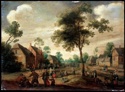 „Országünnep”, 17. század alkotó: Joost Cornelisz Droochsloot