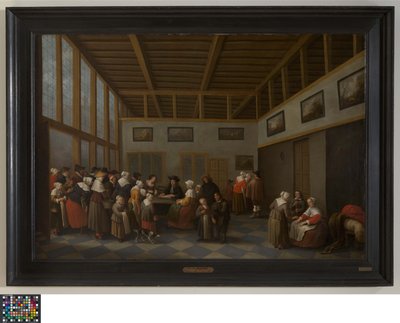 A szegényeknek való elosztás alkotó: Joost Cornelisz Droochsloot