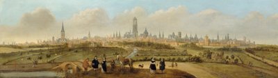 Kilátás Utrecht városára alkotó: Joost Cornelisz Droochsloot