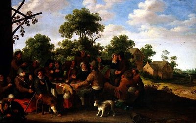 Falusi ünnep alkotó: Joost Cornelisz. Droochsloot