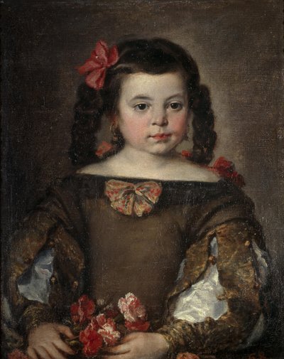 Egy lány portréja alkotó: José Antolínez