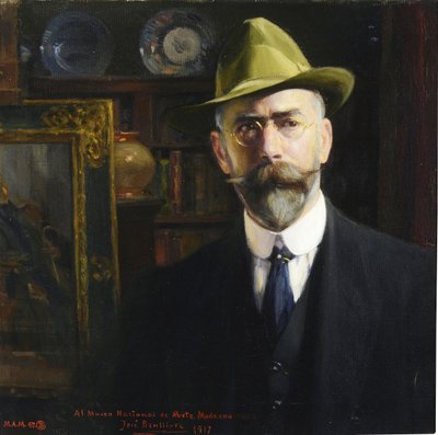 Spanyolul:  Autorretrato Önarckép alkotó: Jose Benlliure y Gil