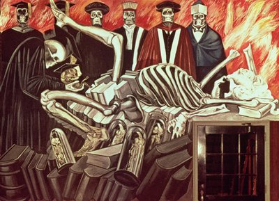 A modern világ istenei, Az amerikai civilizáció eposzából alkotó: José Clemente Orozco