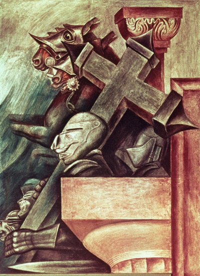 A prófécia, Az amerikai civilizáció eposzából alkotó: José Clemente Orozco