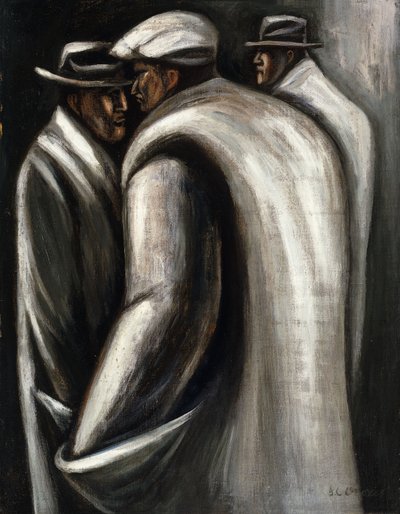 Munkanélküliek, 1928-30 (olaj, vászon) alkotó: José Clemente Orozco