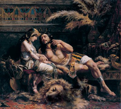 Sámson és Delila, 1887 alkotó: José Echenagusia Errazquin
