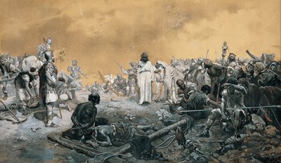 Érkezés a Golgotára alkotó: José Echenagusia Errazquin