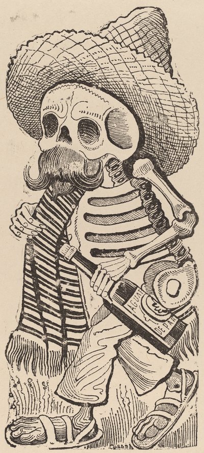 Calavera Maderista alkotó: José Guadalupe Posada