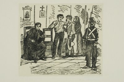 Corrido: Egy elítélt férfi halálszobája alkotó: José Guadalupe Posada