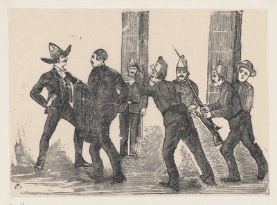 Bruno Martinez Jézus kivégzése, 1892., 1892. alkotó: José Guadalupe Posada