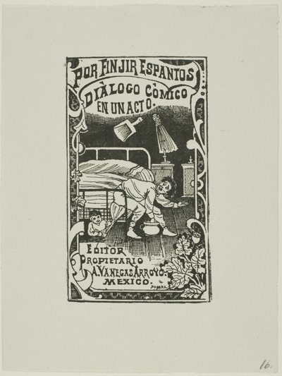 Szellemeknek kiadva alkotó: José Guadalupe Posada
