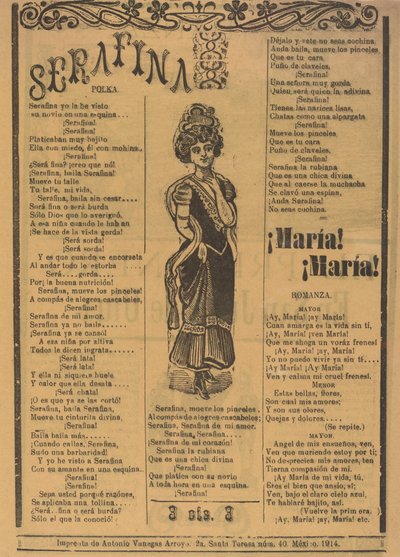 Seraphina alkotó: José Guadalupe Posada