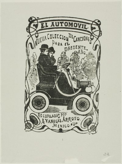 Az autó alkotó: José Guadalupe Posada