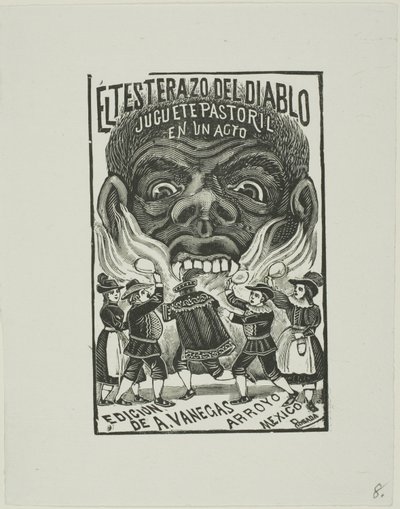 Az ördög üti a fejét alkotó: José Guadalupe Posada