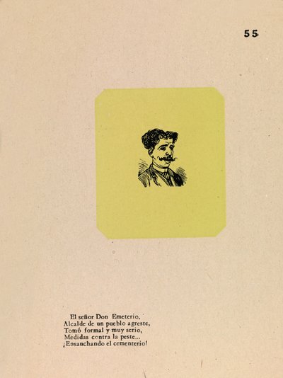 A rusztikus tisztviselő alkotó: José Guadalupe Posada