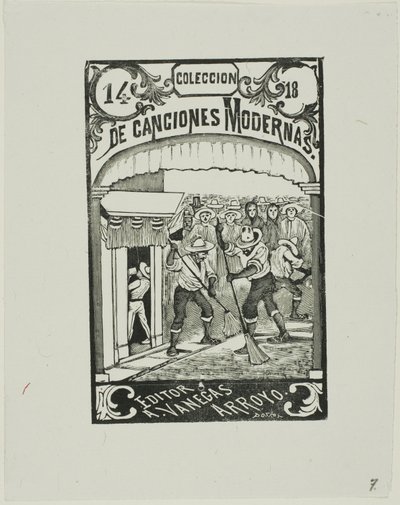 Az utcatisztítók alkotó: José Guadalupe Posada