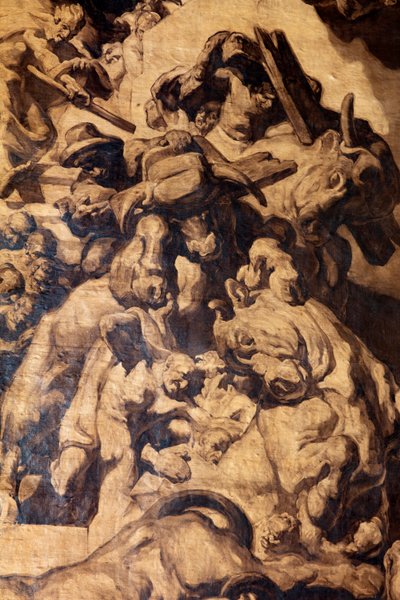 Katedrális. Belső. Falfestmények. Josep Maria Sert. 1926-1930. alkotó: José María Sert