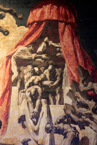 Katedrális. Belső. Falfestmények. Josep Maria Sert. 1926-1930. alkotó: José María Sert