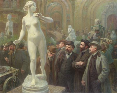 Szobrászok portréi alkotó: Jose Belon