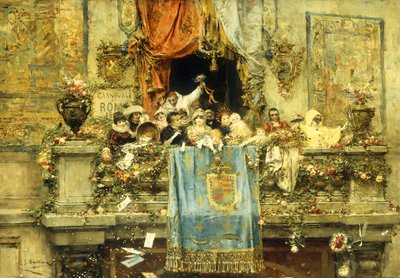 A karneválon alkotó: Jose Benlliure y Gil
