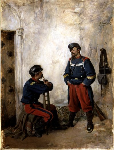 Két katona alkotó: Jose Benlliure y Gil