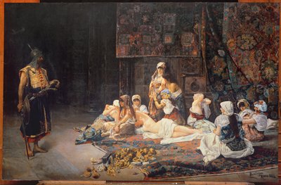 A Háremben, 1884 alkotó: Jose Gallegos Arnosa