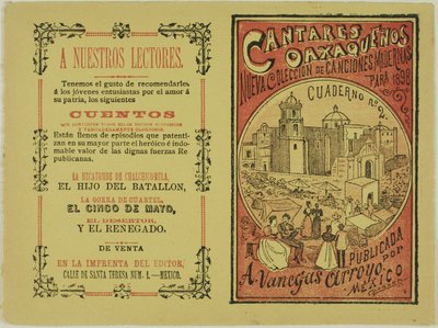Oaxacan-Lieder alkotó: José Guadalupe Posada