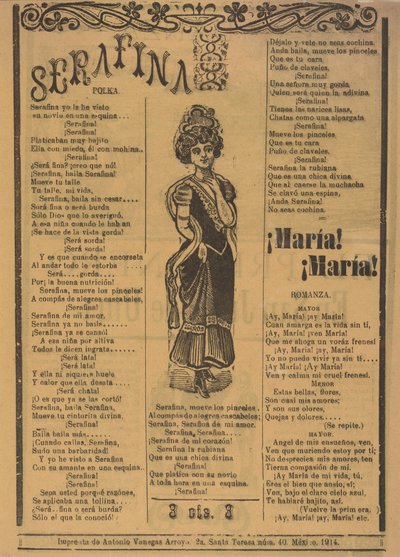 Serafina alkotó: José Guadalupe Posada